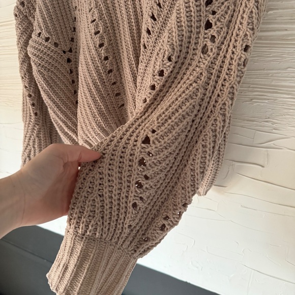 Anthropologie | Moon + Madison Open Knit Sweater | Size XS - Picture 5 of 6